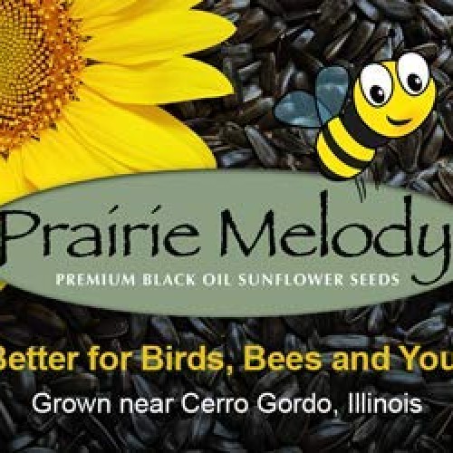 Prairie MelodyTM Premium Black Oil Sunflower Bird Seed, Pesticid...