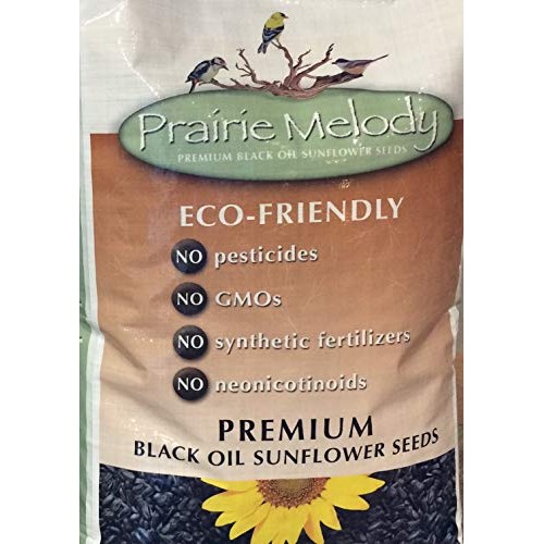 Prairie MelodyTM Premium Black Oil Sunflower Bird Seed, Pesticid...