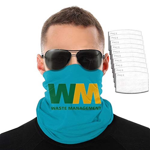 Waste Management Logo Tank Topseamless Neck Gaiter Shield Scarf Ba...