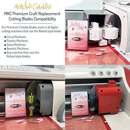 Carbide Blades for Cricut Explore Air 2 Vinyl Cutting Machines - S...