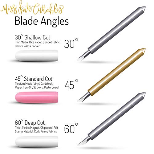 Carbide Blades for Cricut Explore Air 2 Vinyl Cutting Machines - S...