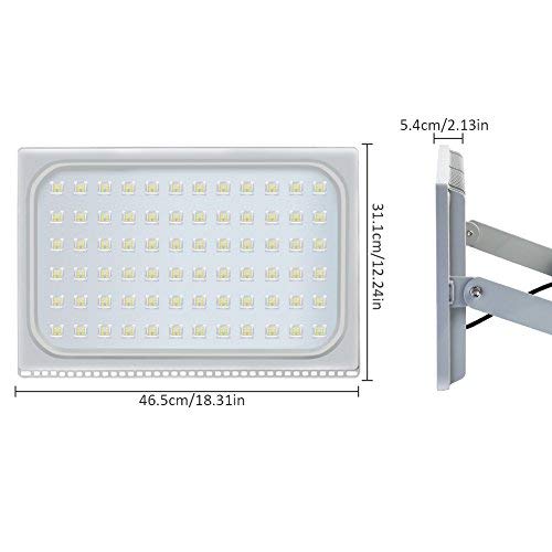 500W Led Flood Light, Missbee Thinner Lighter Outdoor Security Lig...