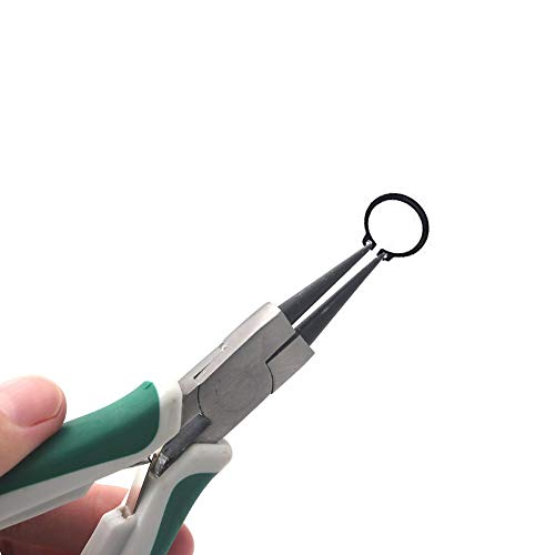 4 Pcs Mini Snap Ring Pliers Set Heavy Duty External/Internal Circl...