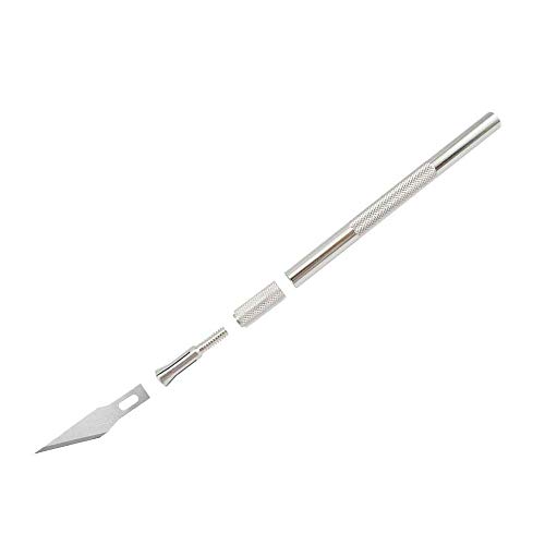 Precision Cutter Utility and Hobby Knife - 10 Pack Solid Metal Art...