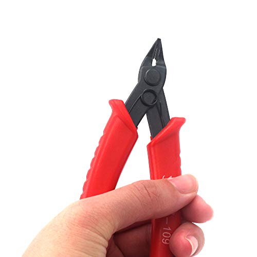 Small Wire Cutters Flush Cutter Precision Cutting Pliers for for E...
