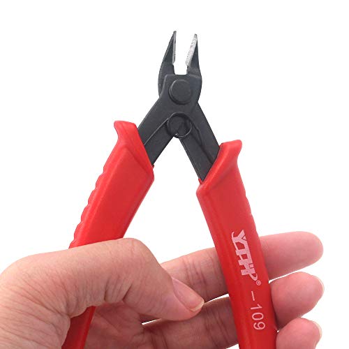 Small Wire Cutters Flush Cutter Precision Cutting Pliers for for E...