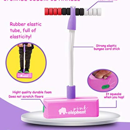 MIWEN Foam Pogo Stick Jumper for Kids,Durable Ultra Cool Colors To...