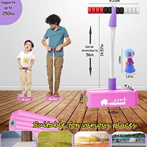 MIWEN Foam Pogo Stick Jumper for Kids,Durable Ultra Cool Colors To...