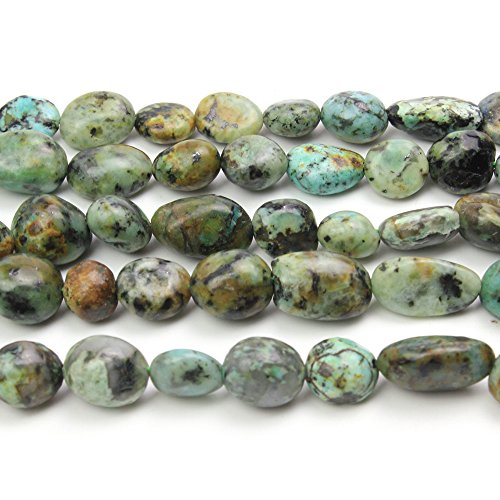JARTC Natural Irregular Shape Stone Beads 6-8mm African Jade Gemst...