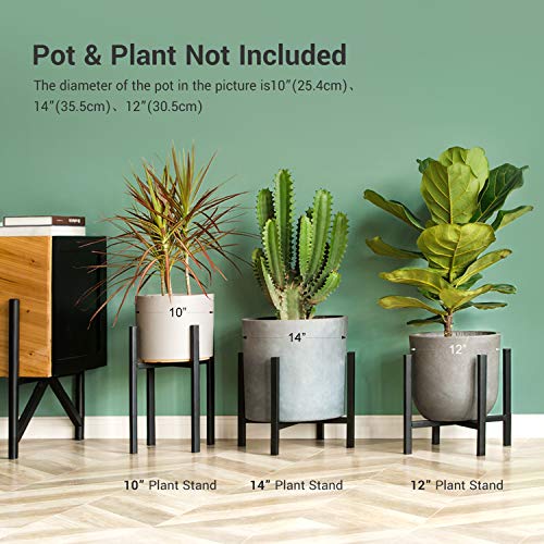 Mkono Plant Stand - EXCLUDING Plant Pot, Mid Century Modern Tall M...