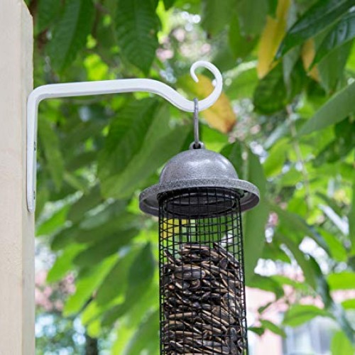 Mkono Wall Hook Hanging Plant Bracket, Decorative Straight Plant H...
