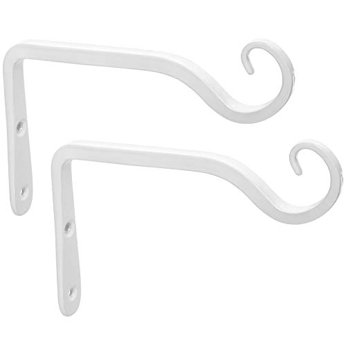 Mkono Wall Hook Hanging Plant Bracket, Decorative Straight Plant H...