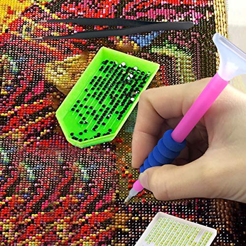Mlife 5D Diamond Painting Tools Kit, 31 Pieces DIY Diamond Paintin...