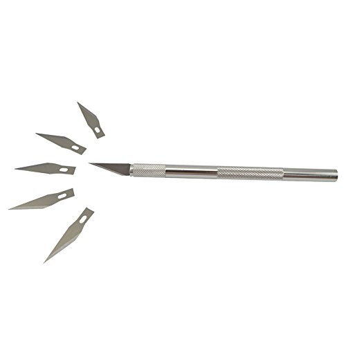 Mlife Hobby Knife Precision Stainless Steel Craft Knife Set for DI...