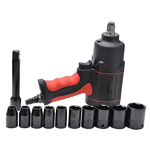 Labor-Saving 1/2 Inch Double Hammer Type Pneumatic Wrench, Plastic...