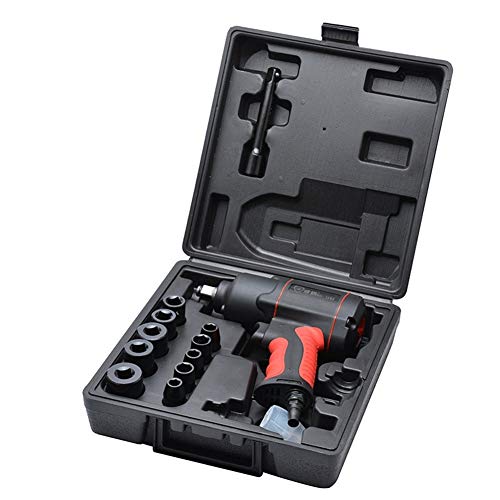 Labor-Saving 1/2 Inch Double Hammer Type Pneumatic Wrench, Plastic...
