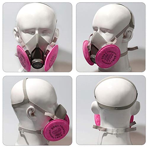Reusable Half Facepiece Respirаtor, Respirаtor 6200 with 2091 Р100...