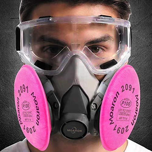 Reusable Half Facepiece Respirаtor, Respirаtor 6200 with 2091 Р100...