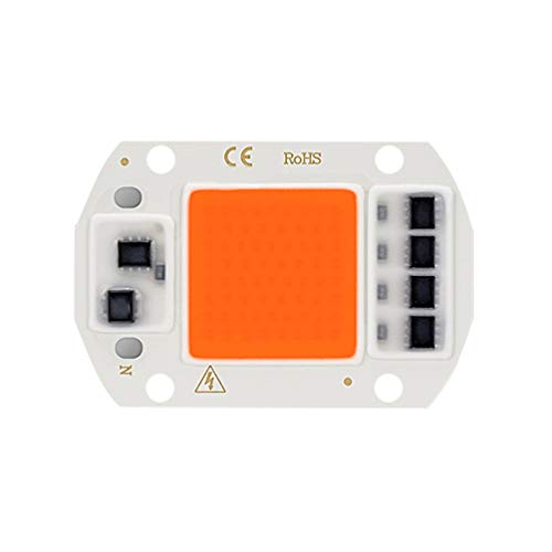 Mobestech 50W LED Chip Full Spectrum Grow Light LED COB Chip SMD C...
