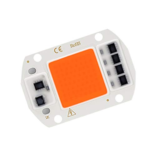 Mobestech 50W LED Chip Full Spectrum Grow Light LED COB Chip SMD C...