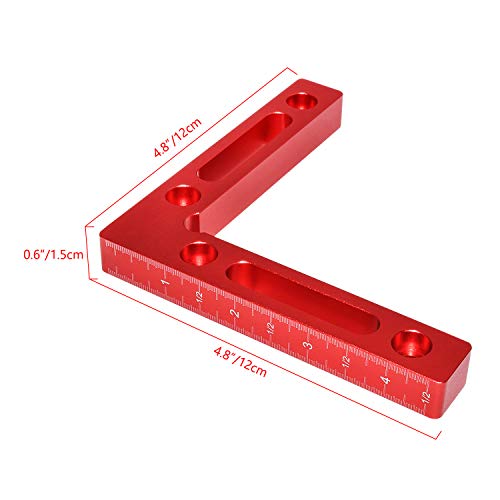 Mocoum Aluminium Alloy 90 Degree Positioning Squares 4.7 x 4.71...