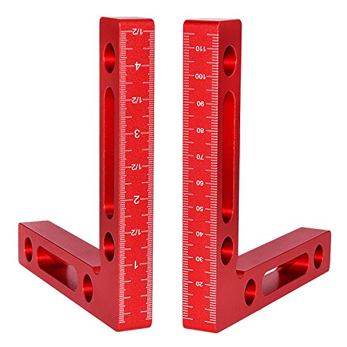 Mocoum Aluminium Alloy 90 Degree Positioning Squares 4.7 x 4.71...