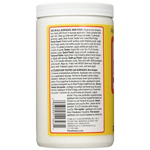 Mod Podge CS11303 Waterbase Sealer, Glue & Decoupage Finish, 32 oz...