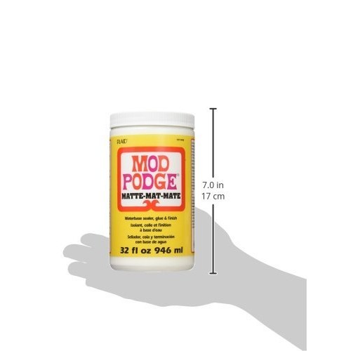 Mod Podge CS11303 Waterbase Sealer, Glue & Decoupage Finish, 32 oz...