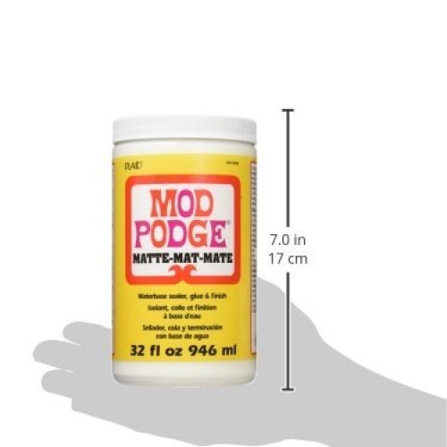 Mod Podge CS11303 Waterbase Sealer, Glue & Decoupage Finish, 32 oz...