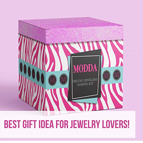 Modda Deluxe Jewelry Making Kit, Jewelry Making Supplies Includes ...