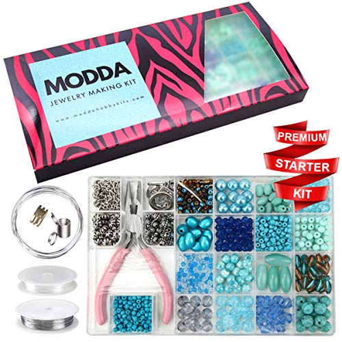 Modda Jewelry Making Kit- Diy Beading Arts and Crafts Kits for Tee...