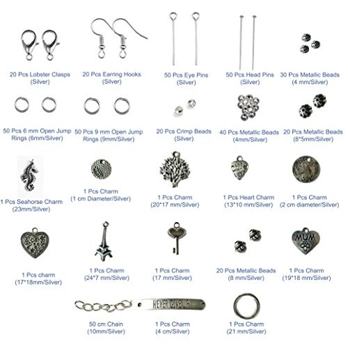 Modda Jewelry Making Kit- Diy Beading Arts and Crafts Kits for Tee...