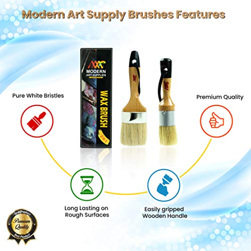 Chalk & Wax Paint Brush Furniture - Painting or Waxing - Milk Pain...