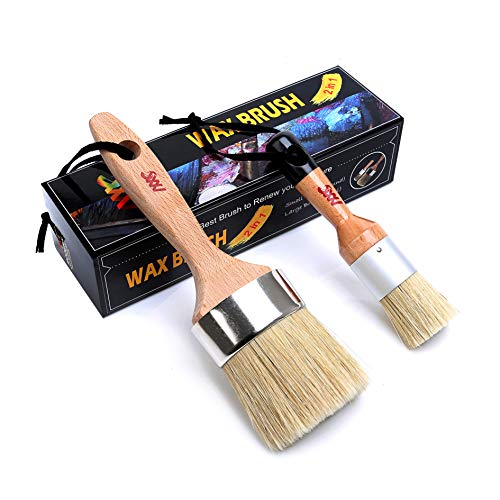 Chalk & Wax Paint Brush Furniture - Painting or Waxing - Milk Pain...