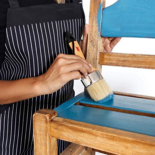 Professional Chalk & Wax Paint Brush - Home Decor Cabinets Stencil...