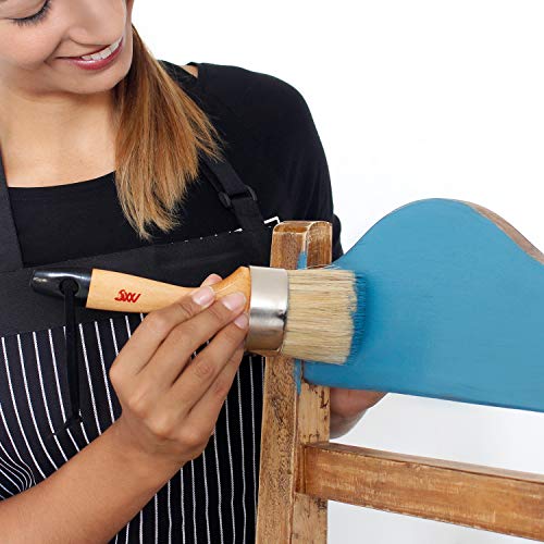 Professional Chalk & Wax Paint Brush - Home Decor Cabinets Stencil...
