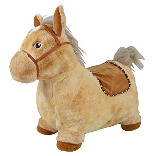 Moderno Kids 2021 Bouncy Unicorn Hopping Horse, Girls Ride On Boun...
