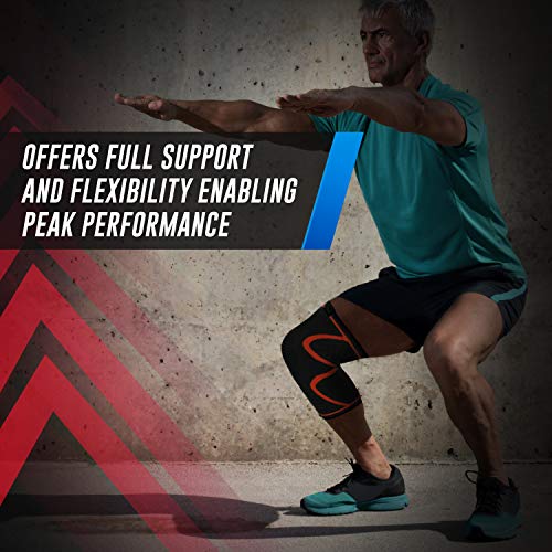 MODVEL 2 Pack Knee Compression Sleeve | Best Knee Brace | Knee Sup...
