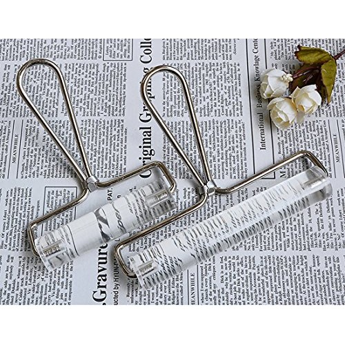 mofa Acrylic Clay Roller,Durable Transparent Rolling Pin Polymer C...