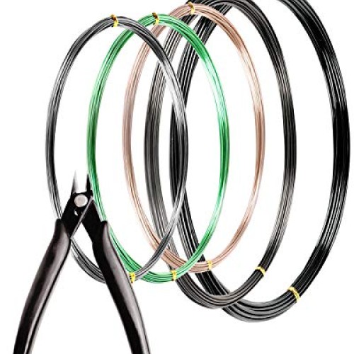 MoHern Bonsai Wire and Bonsai Tool Kit, Total 164 Feet Bonsai Tree...