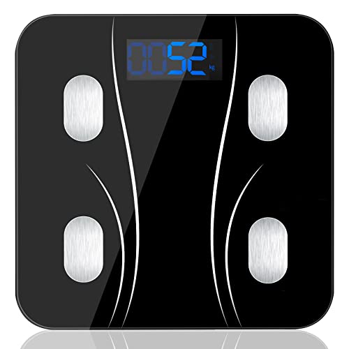 Digital Bathroom Scale for Body Weight - Accurate Smart Electronic...