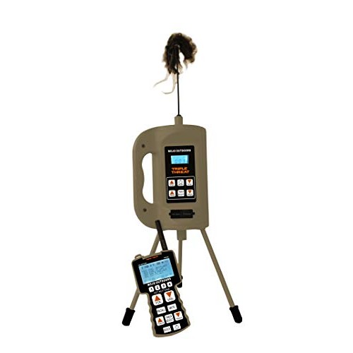 MOJO Outdoors Triple Threat E-Caller Predator Coyote Call Decoy 3-...