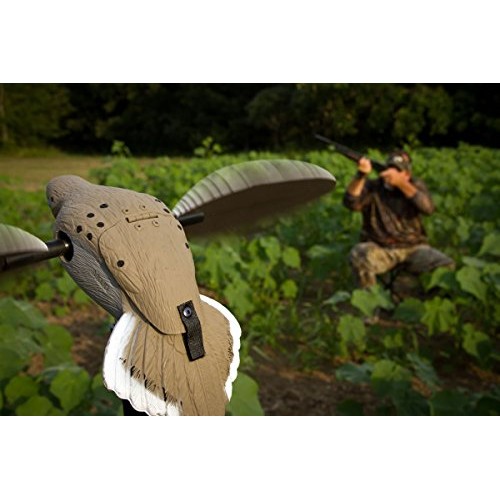 Mojo Outdoors Voodoo Dove Decoy - Motion Dove Decoy for Hunting