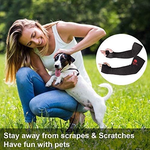 Kevlar-Sleeves Arm Protection Sleeves with Thumb Hole, MOKEYDOU 1...