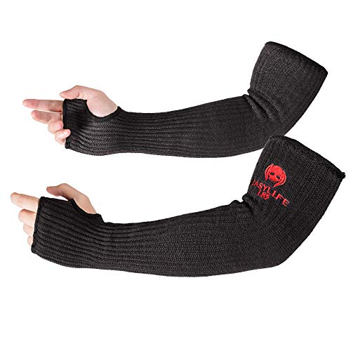 Kevlar-Sleeves Arm Protection Sleeves with Thumb Hole, MOKEYDOU 1...