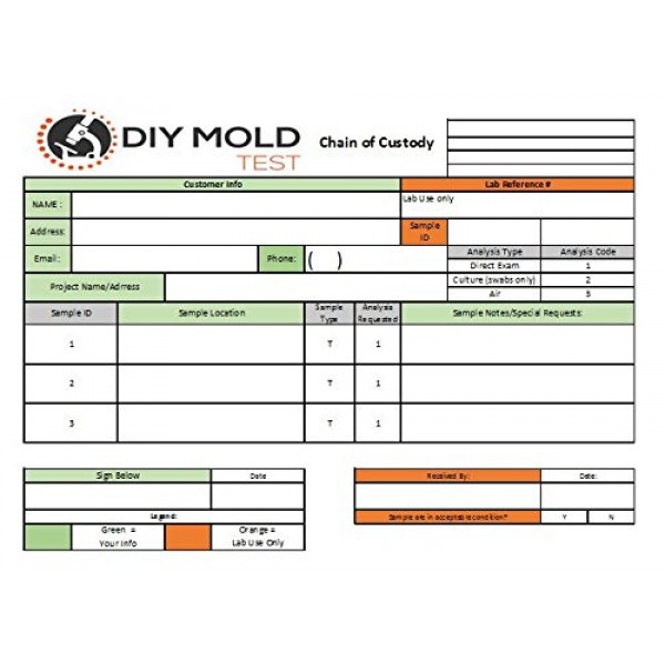DIY Mold Test, Mold Testing Kit 3 tests. Lab Analysis and Expert...