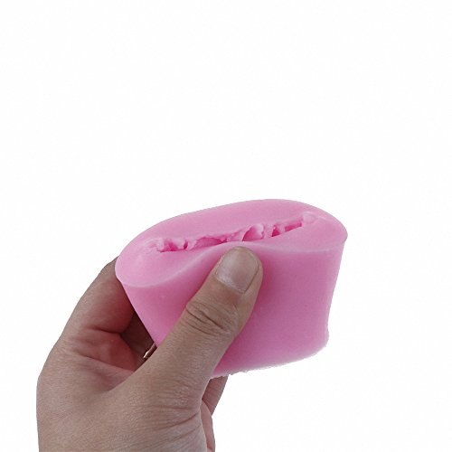 3D Rose Ball Candle Mold - MoldFun Rose Flower Silicone Mould for ...