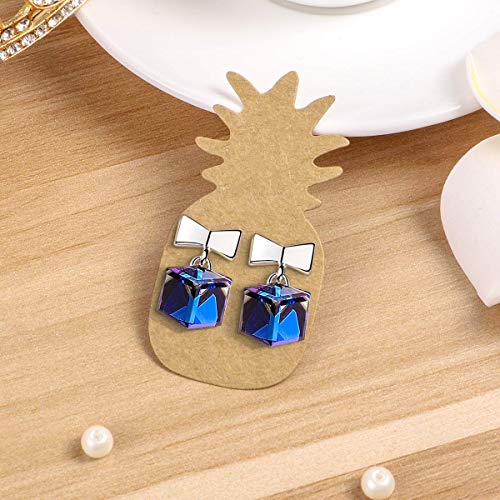 100Pcs Kraft Paper Earring Display Card Jewelry Earring Card Holde...
