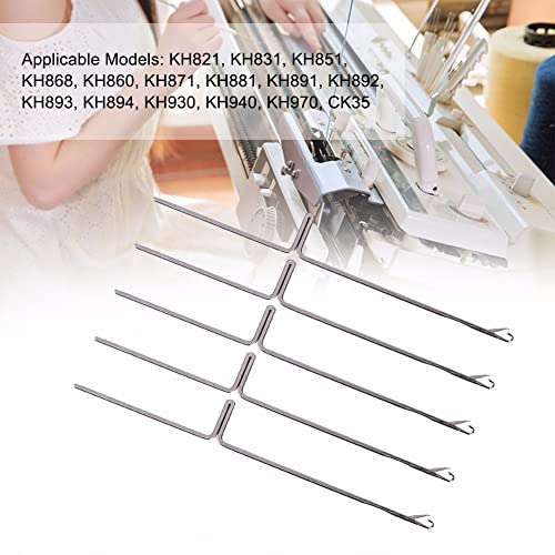 Mollytek 50 PCS Knitting Machine Needles for KH-868 860 871 881 94...