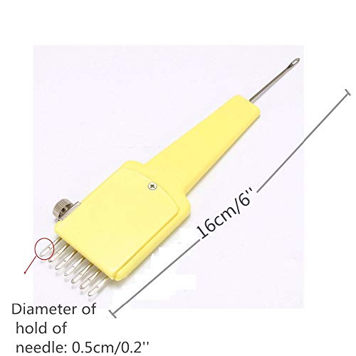 Mollytek Knitting Machine Transfer Tool Comb 1x7 Needles Adjustabl...